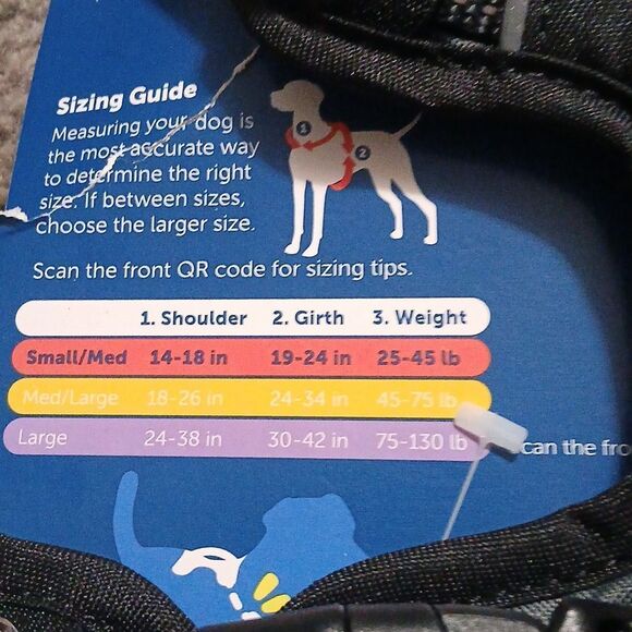 PetSafe Easy Walk Comfort No-Pull Dog Harness Full-Body Padding  Sz S/M NWT - Picture 2 of 6